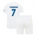 Inter Milan Juan Cuadrado #7 Barnkläder Borta matchtröja till baby 2023-24 Kortärmad (+ Korta byxor) Billigt